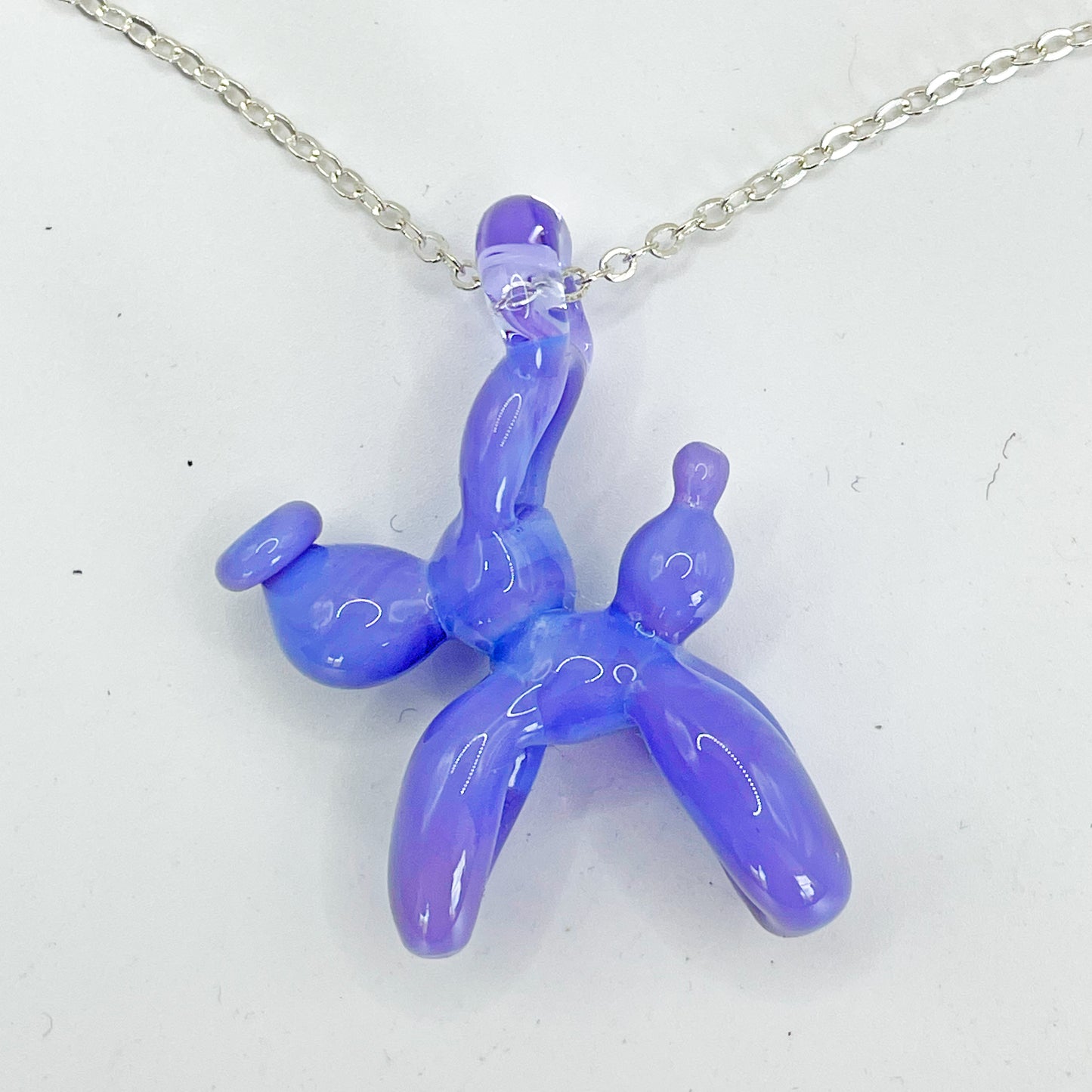 Balloon Dog Pendant - Purple