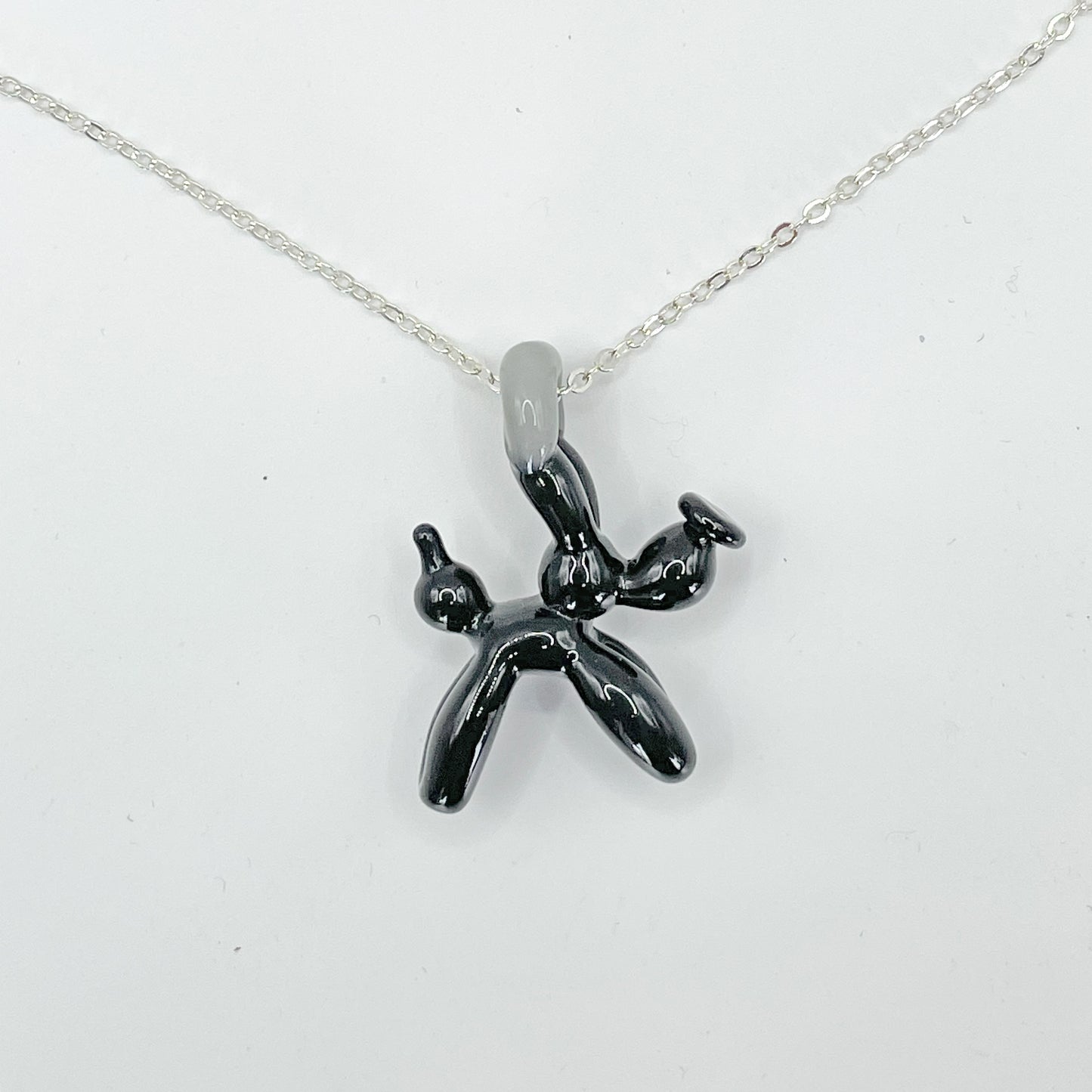 Balloon Dog Pendant - Black